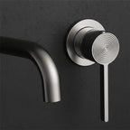 Podomietková vaňová batéria Rea Foster Brush Nickel  7