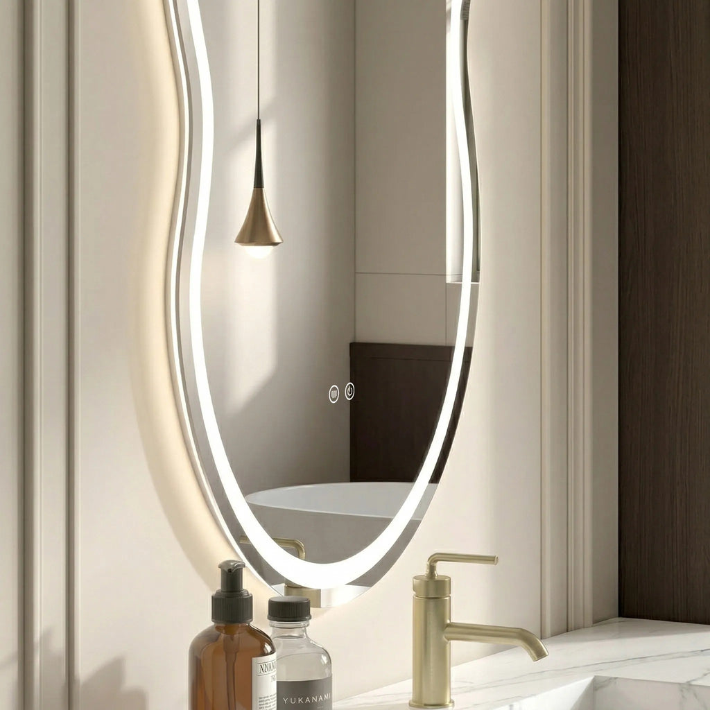 Zrkadlo LED UNO 80x55 cm  7