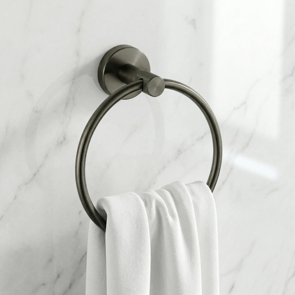 Kúpeľňový vešiak Ring 6610 Modern Titan  7