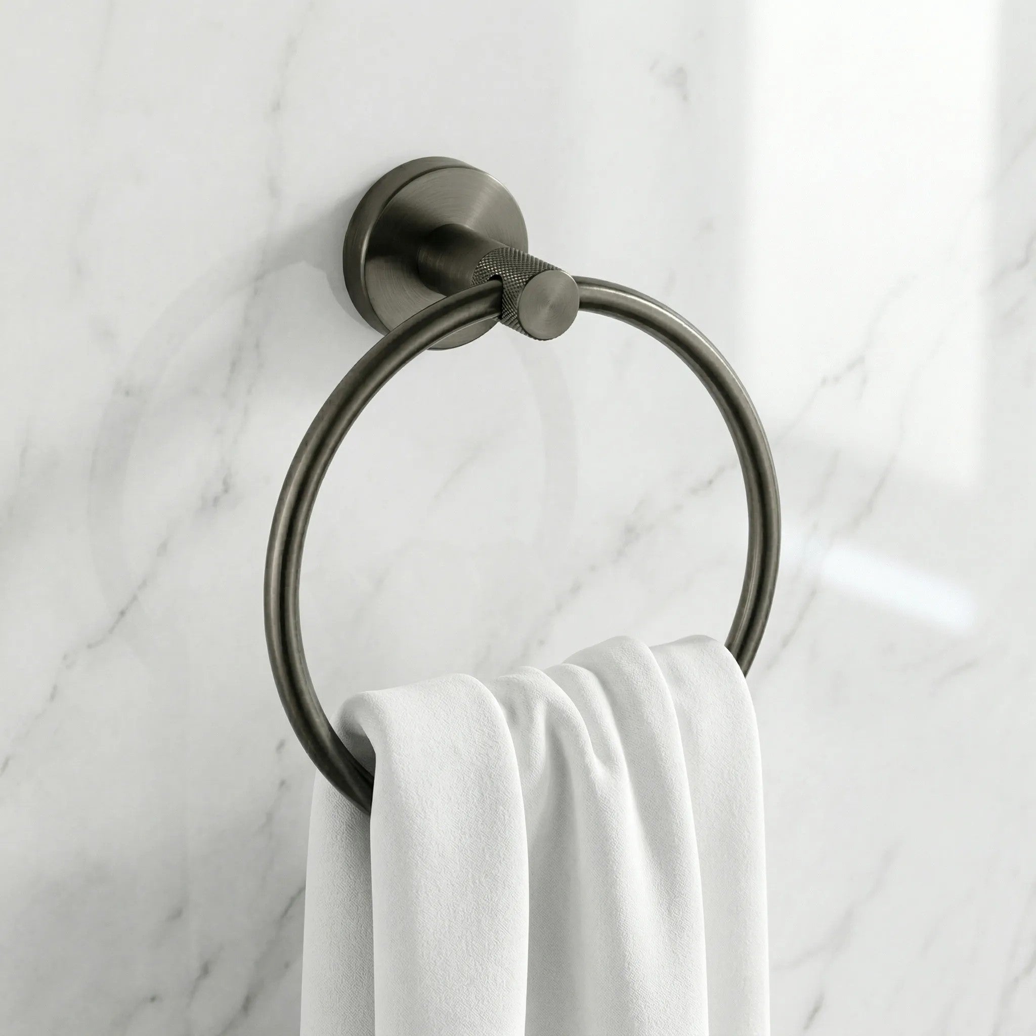 Kúpeľňový vešiak Ring 6610 Modern Titan  7