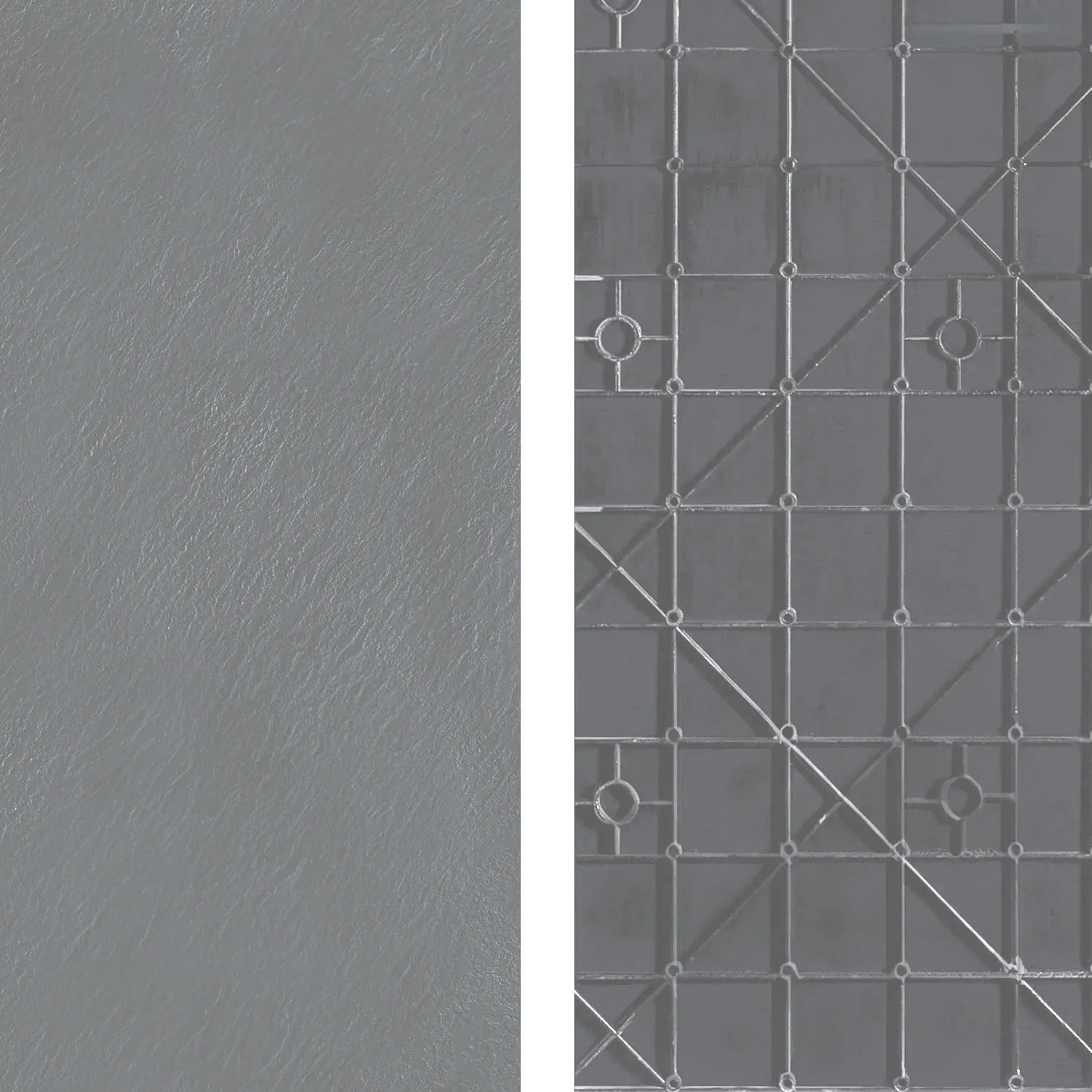 Sprchová vanička Magnum Grey 90x90  7