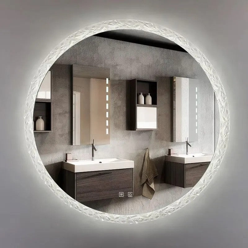 Zrkadlo LED 80cm 108  7