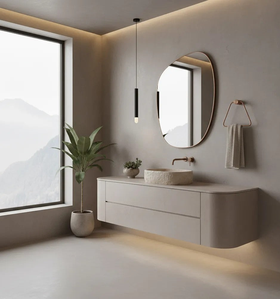 Kúpeľňový vešiak Tomi 5810 Brush Copper  7