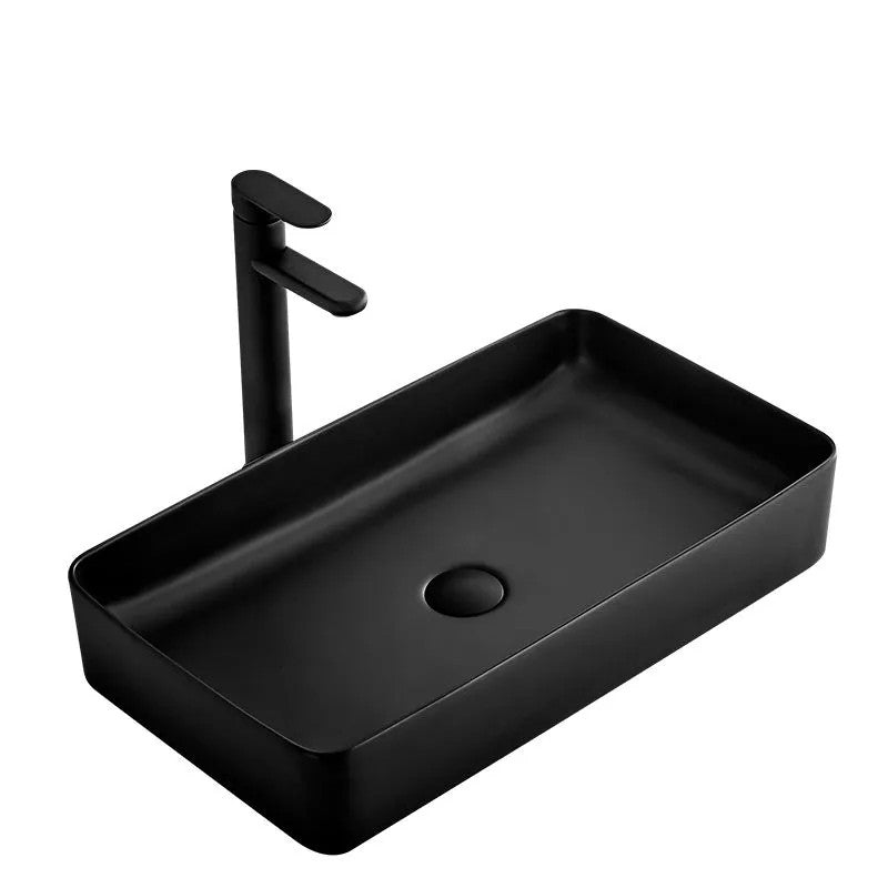 Umývadlo na dosku Denis Black MAT  7