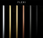 Sprchová zástena Rea Flexi Transparent / Titan 140  7