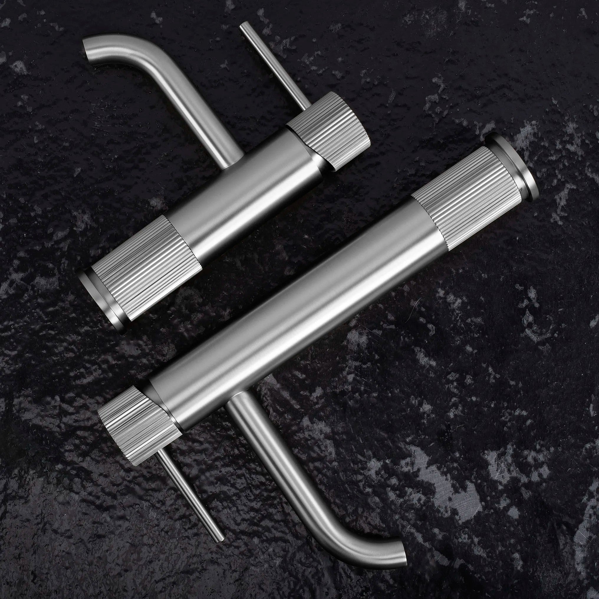 Kúpeľňová batéria Rea Lungo Stripe Brush Nickel Low  7