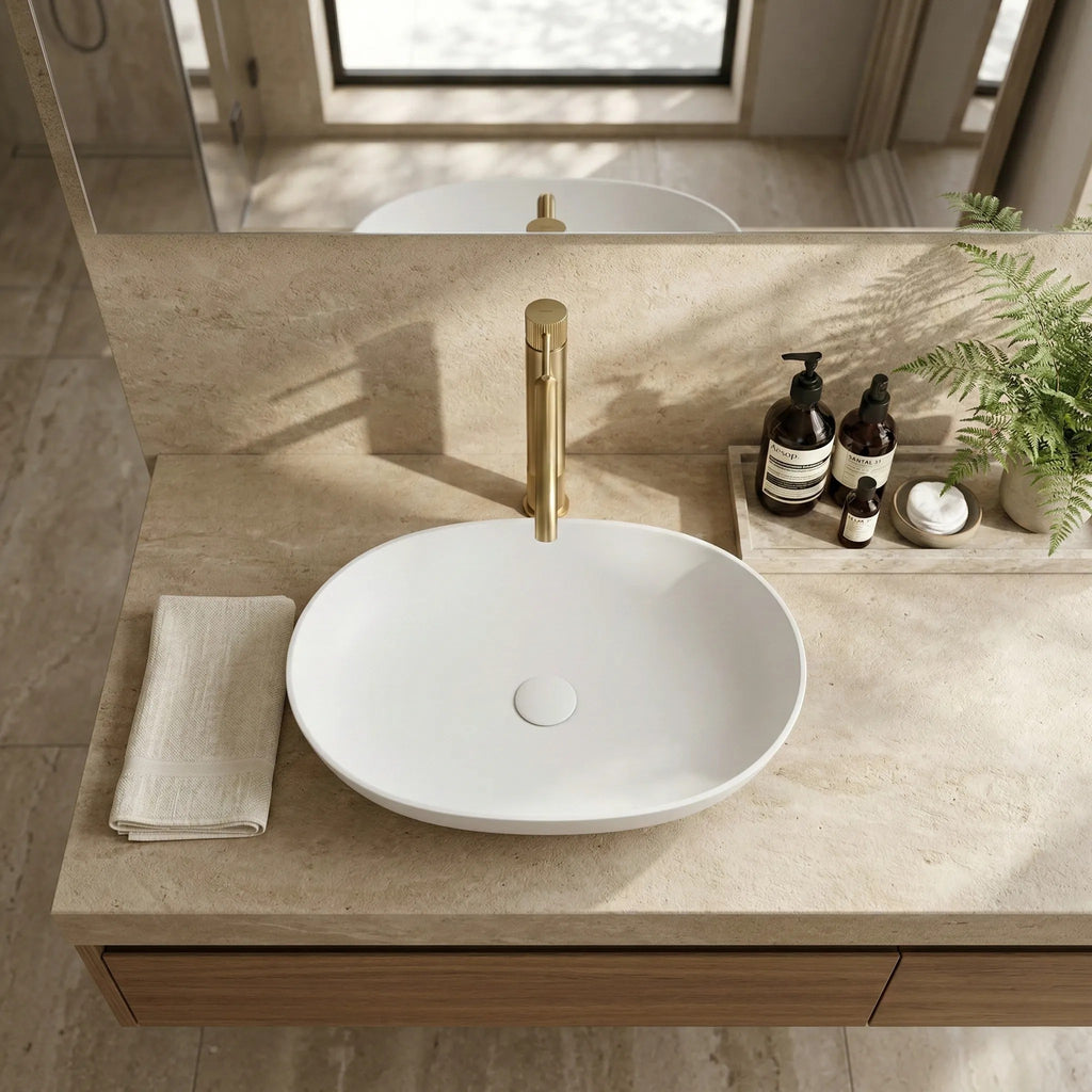 Kúpeľňová batéria Rea Lungo Stripe Brush Gold  7