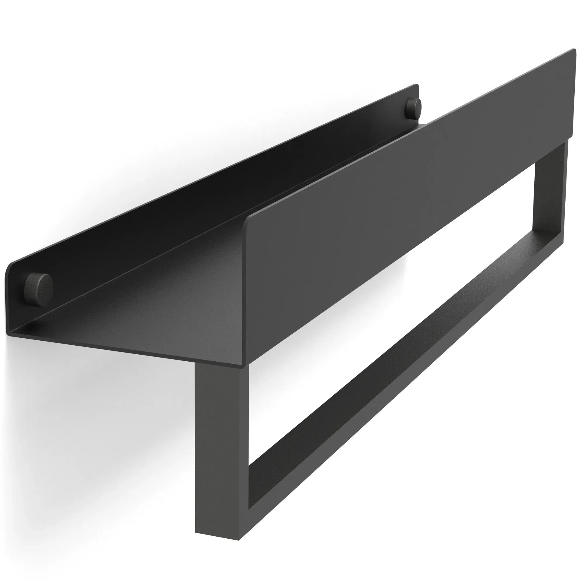 Kúpeľňová polica SF01 45cm black matt  7