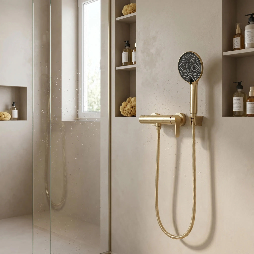 Sprchová batéria REA Arcos Brush Gold  7