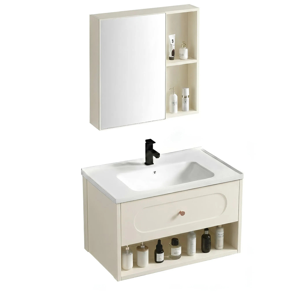 Súprava kúpeľňového nábytku s umývadlom River 60cm Creme  7