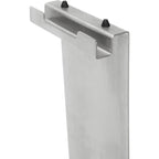 Polička TORI Nickel brushed INOX  7