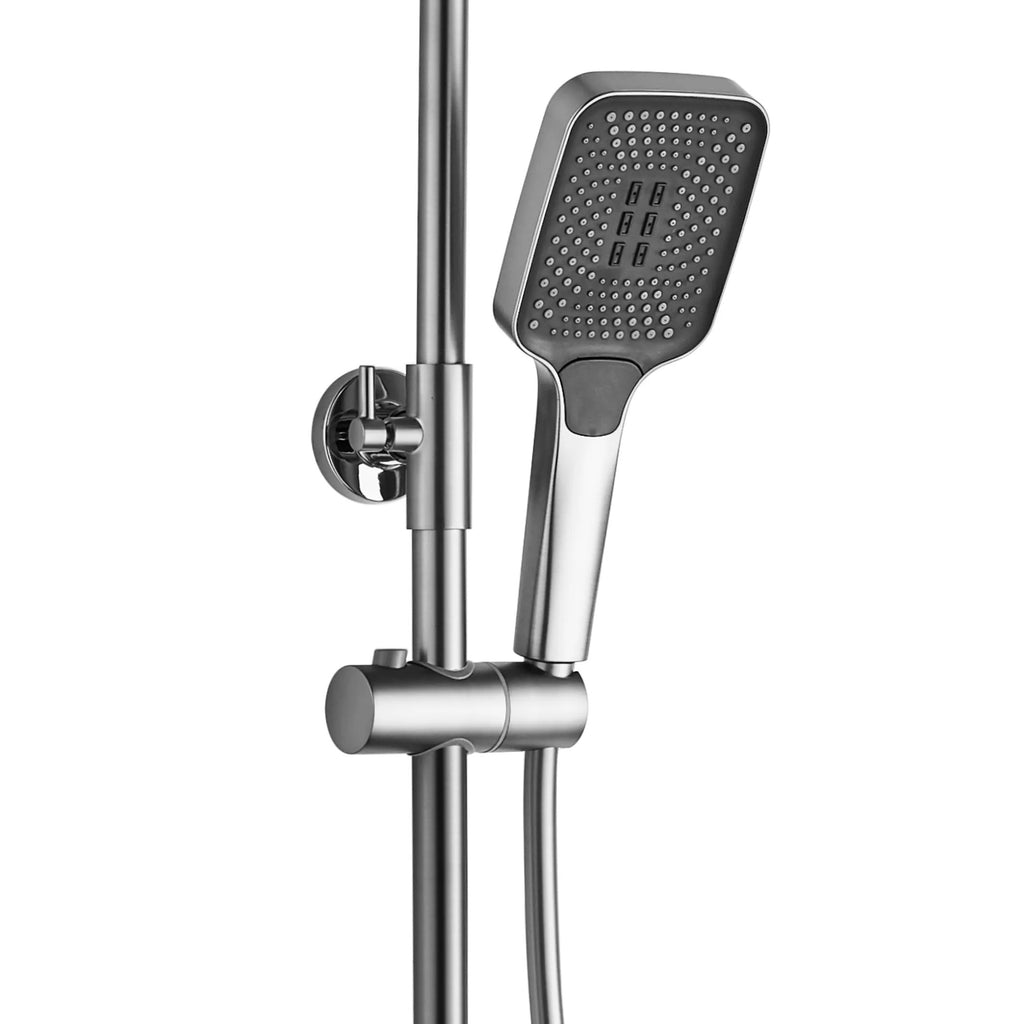 Sprchový set REA HELIX  Nickel Brush INOX  7