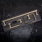 Sada kúpeľňových doplnkov GRID Brush Gold 4 kusy  7