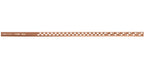 Spádová lišta sprchovej vaničky 120 cm Brush Copper právy 7