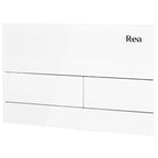 Ovládacie tlačidlo k podomietkovým systémom WC K011A-Q Rea T White Glass  7