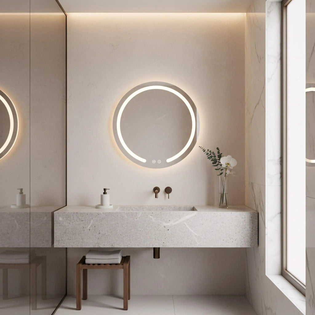Zrkadlo LED 50cm Modern  7