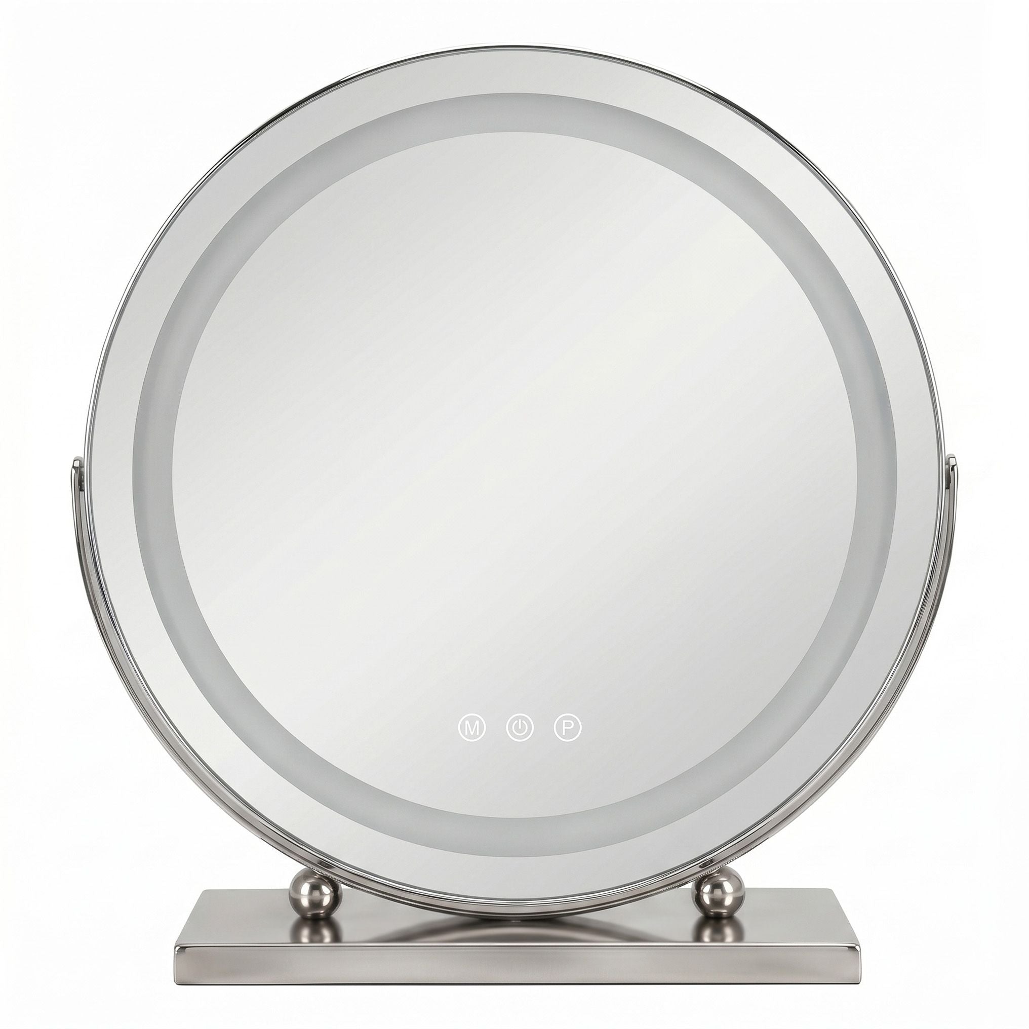 Zrkadlo LED MAKE-UP Chrome 40 cm  9