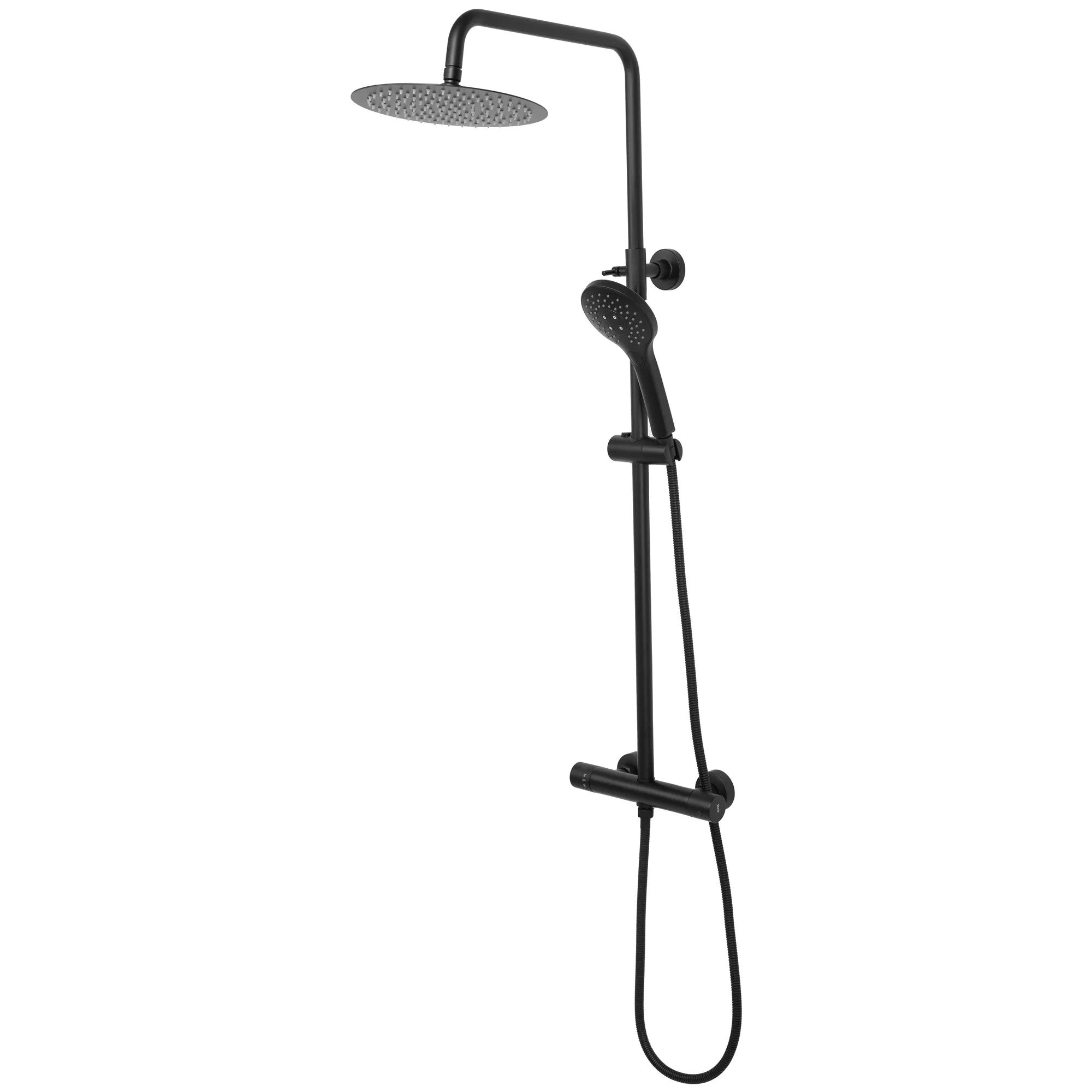 Sprchový set s termostatom REA VINCENT Black  8