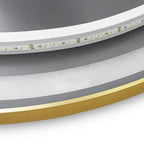 Zrkadlo LED 50cm MMJ BRUSH GOLD  8