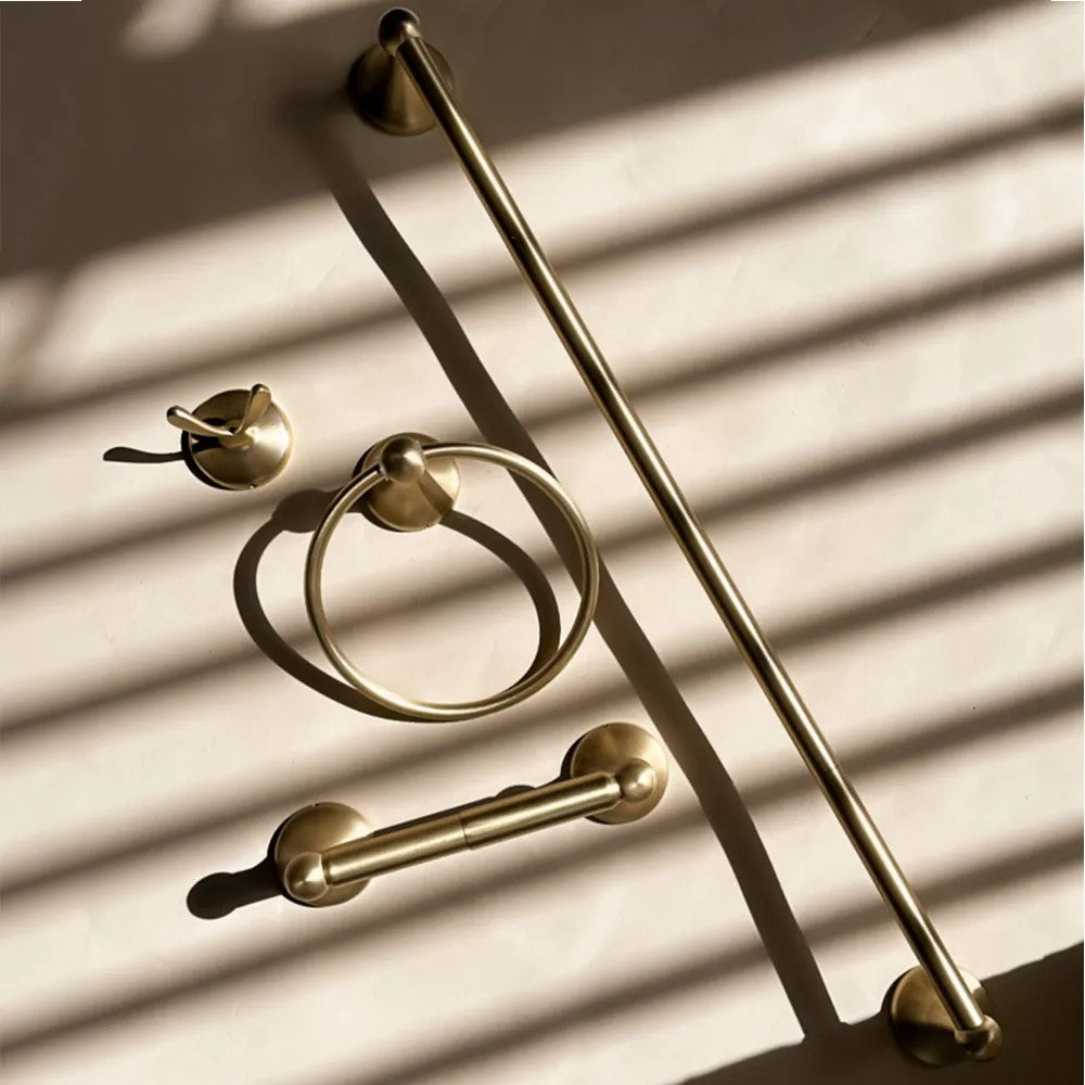 Kúpeľňový vešiak Brush Gold 332867 RETRO  8