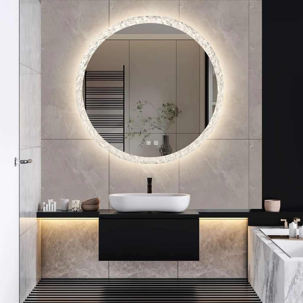 Zrkadlo LED 80cm 108  8