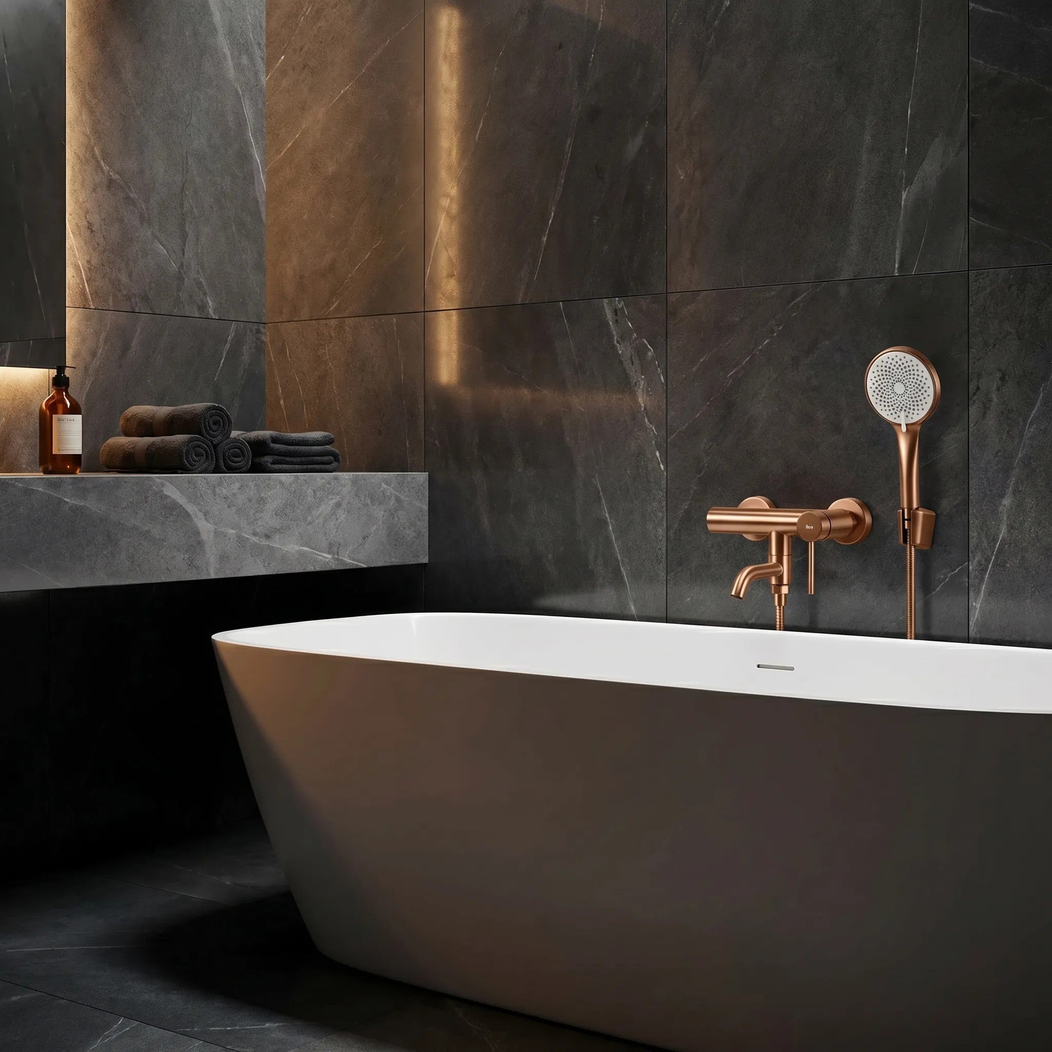 Vaňová batéria Rea Clif Brushed Copper  8