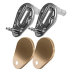 Závesná WC misa Carlo Flat - brúsené zlato  8