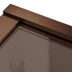 Paravan vaňový Rea Elegant Brush Copper 70  8