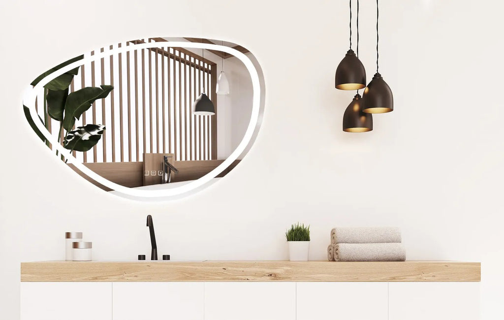 Zrkadlo LED 70x100cm FOG  8