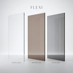 Sprchová zástena Rea Flexi Brown/ Titan 120  8