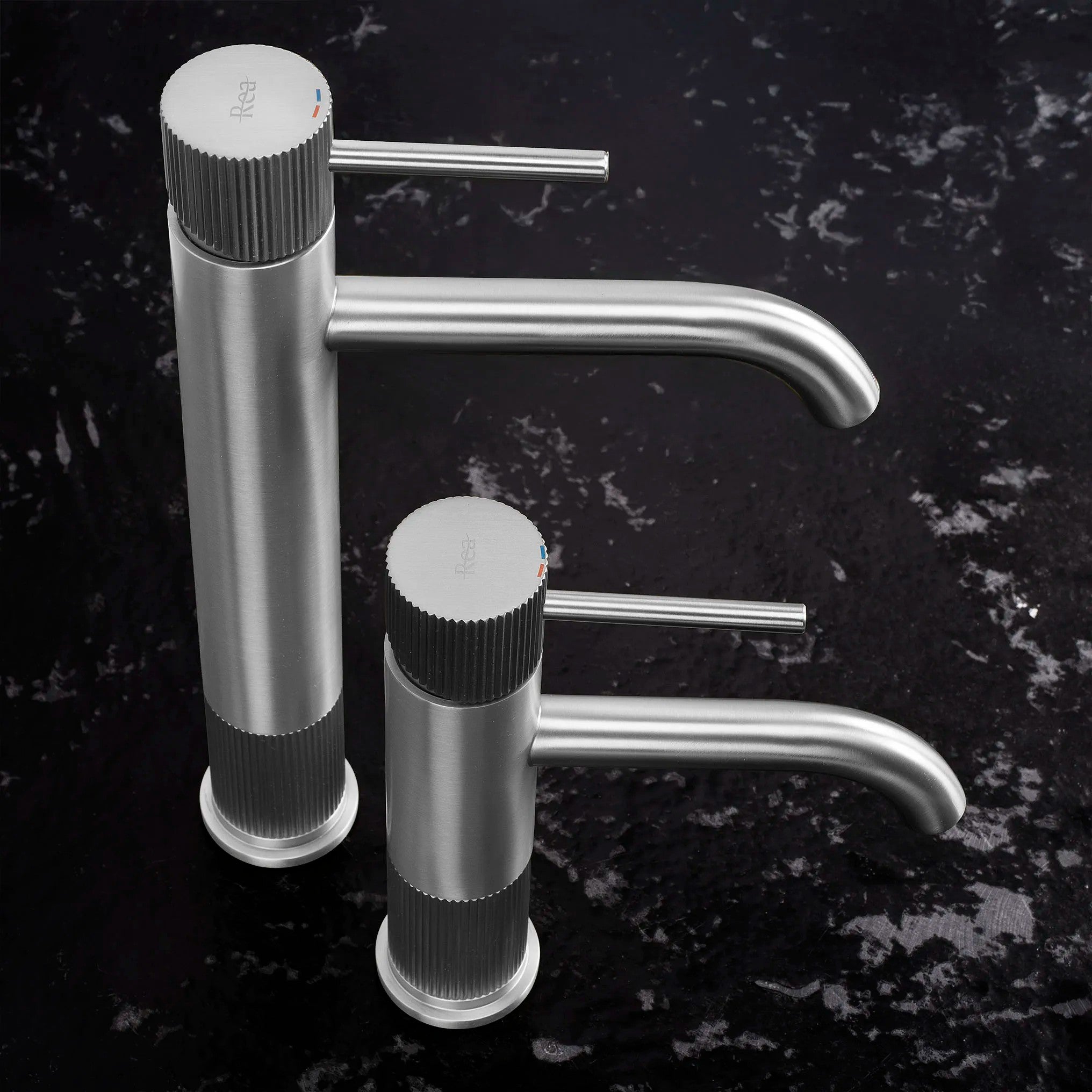 Kúpeľňová batéria Rea Lungo Stripe Brush Nickel  8