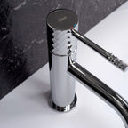 Rea Lungo Diamond umývadlová batéria Chrome Low  8