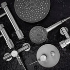 Podomietková sprchová súprava Rea Lungo Stripe Nickel Brush + BOX  8