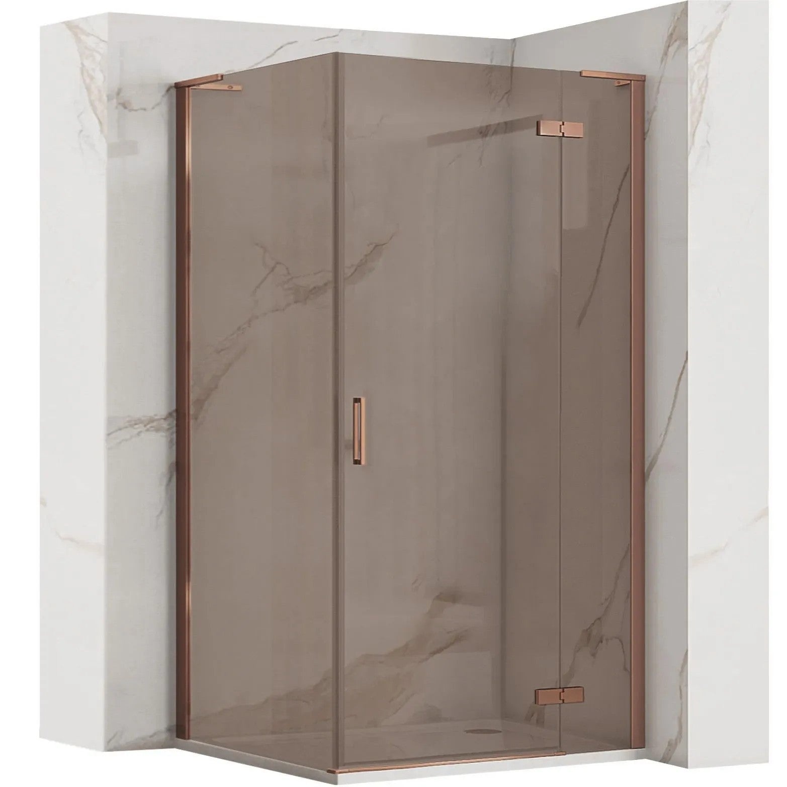 Sprchová kabína REA Hugo 90x90 Copper Brush  8