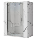 Sprchové dvere Rea  Molier Chrom + profil 80  8