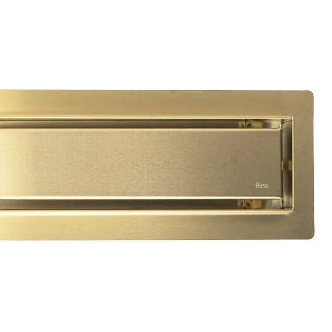 Odtokový žľab REA Neox pro Brush Gold 90  8