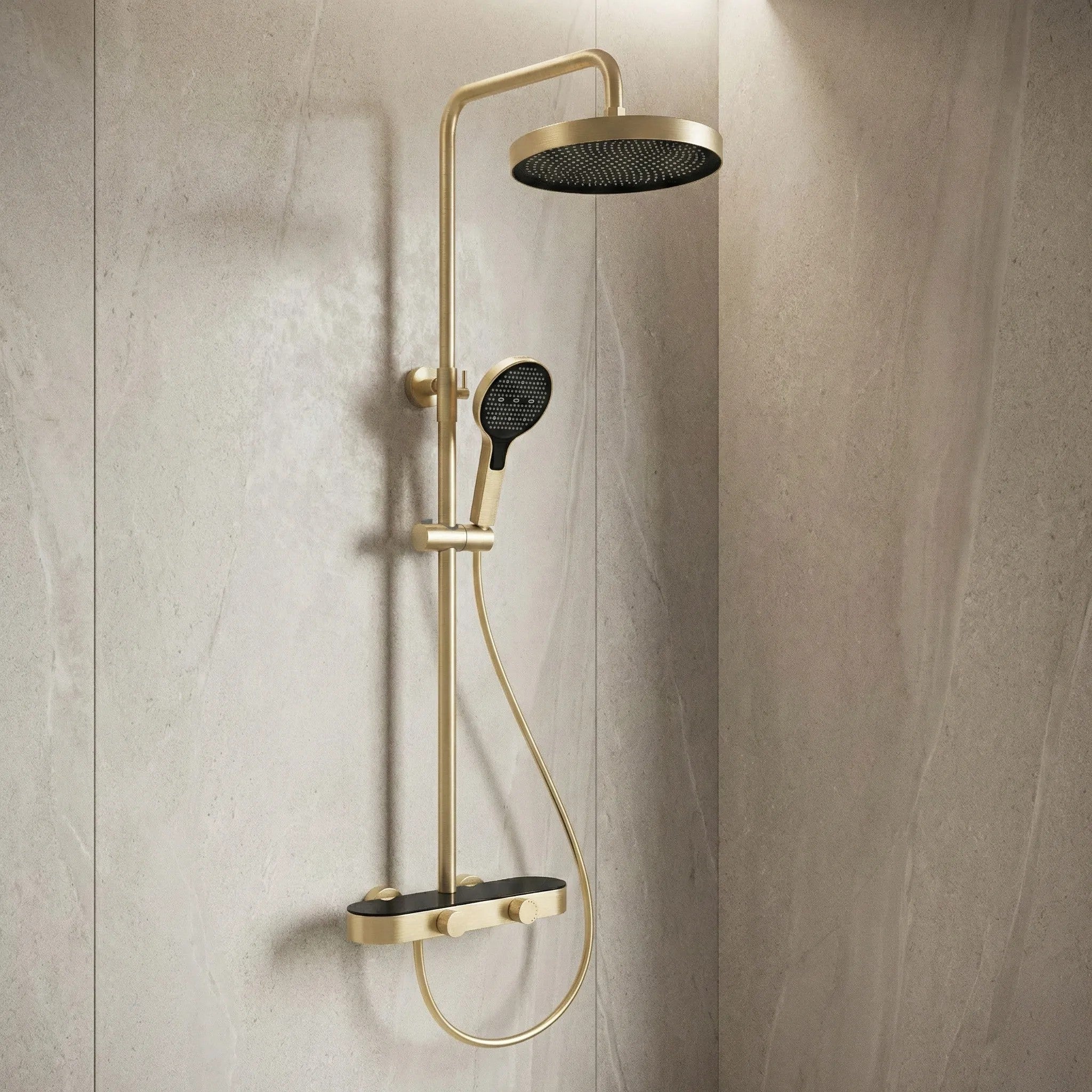 Sprchový set Rea Creo Brush Gold  8