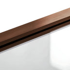 Skladacia vaňová zástena REA AGAT-2 100 Brush Copper  8