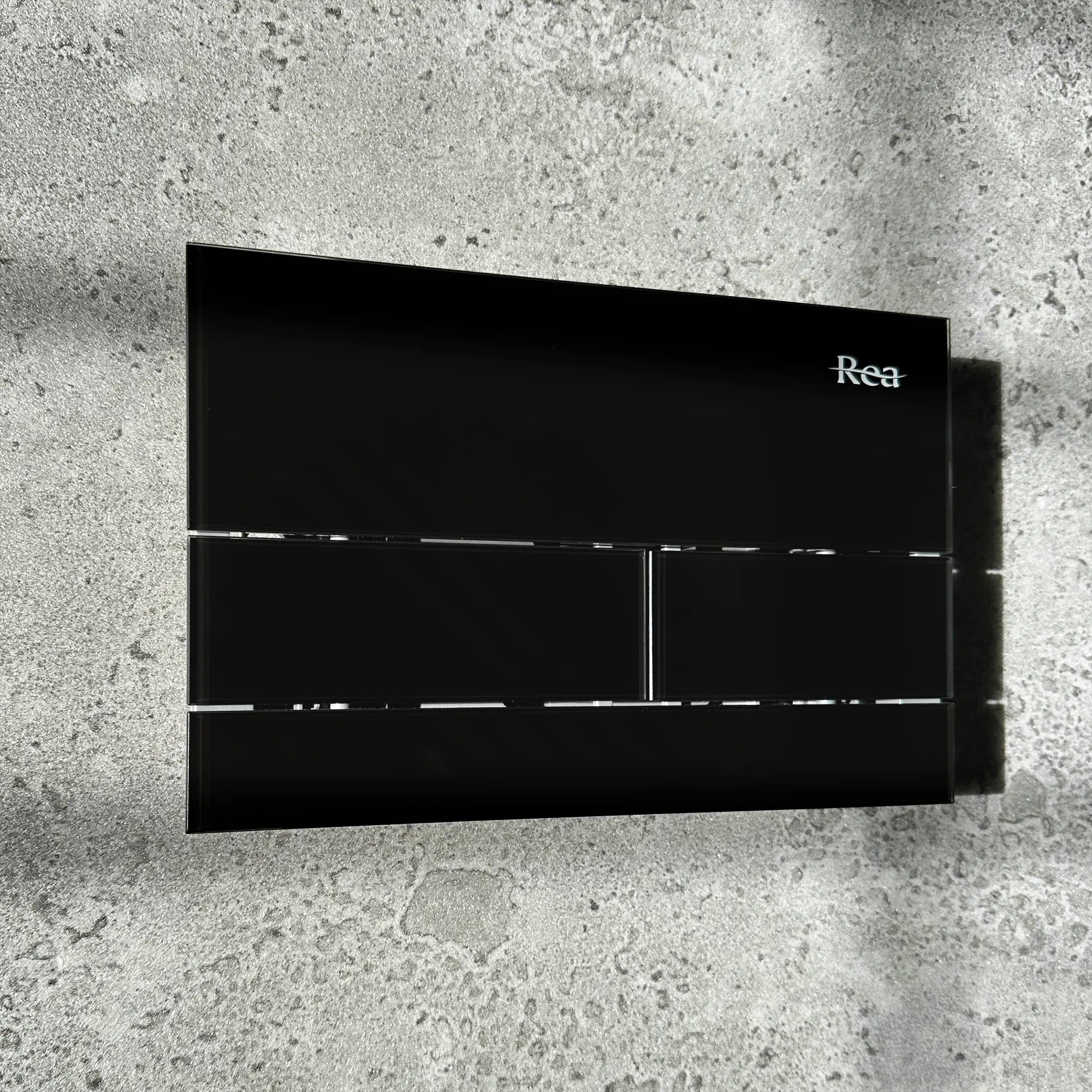 Podomietkový WC systém K011A-Q + tlačidlá T Black Glass  8