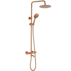 Sprchová sada s termostatom REA LUNGO Diamond - Copper Brush  8