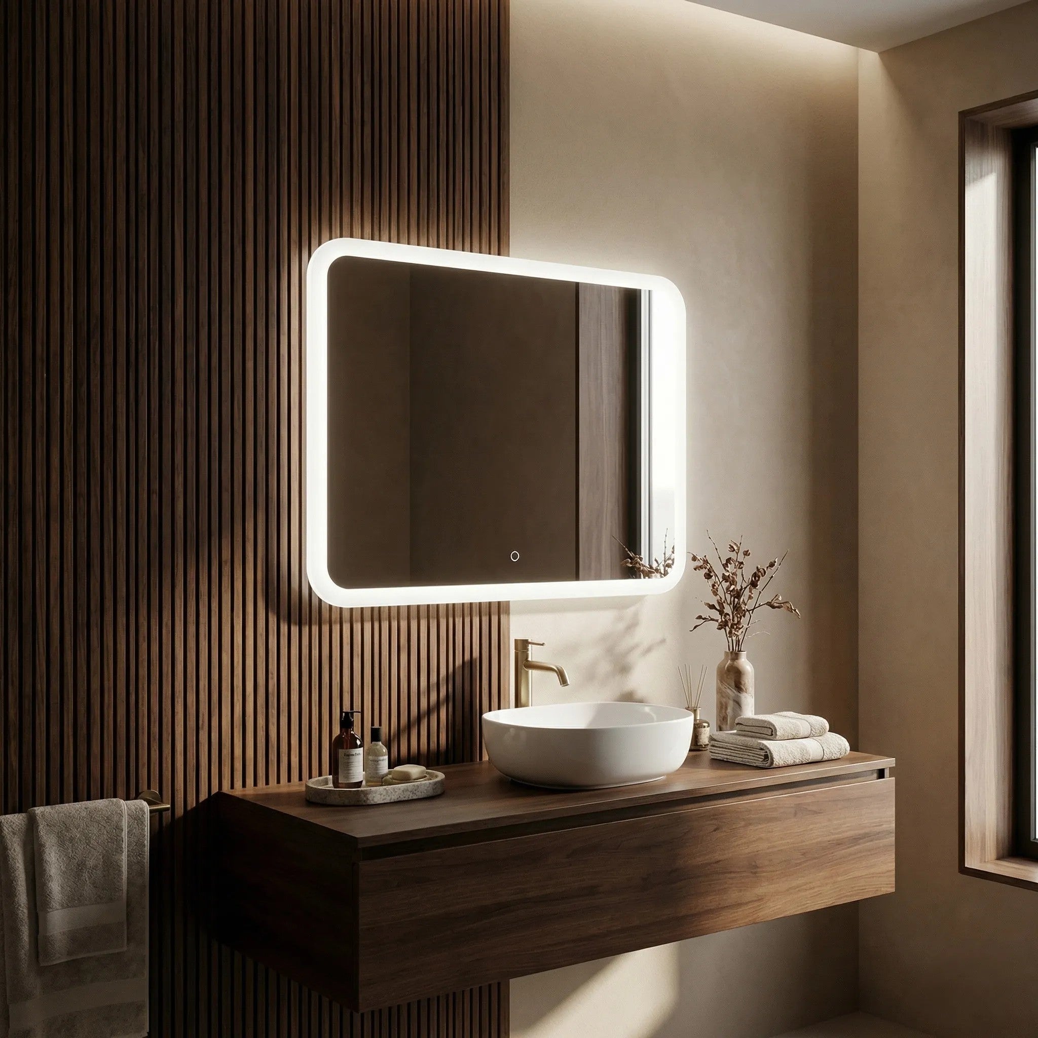 Zrkadlo LED 80x60cm TOP-3  8