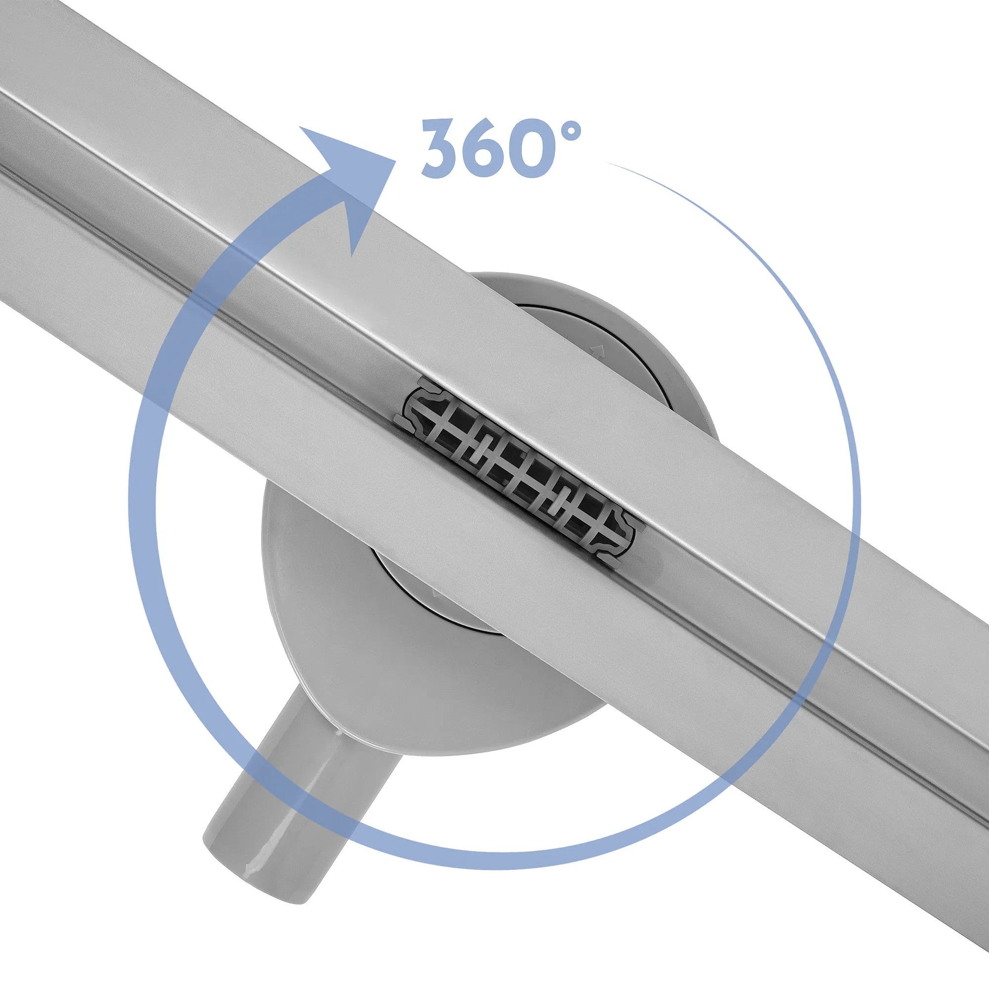 Odtokový žľab Rea FILO Nickel Brush 70  8