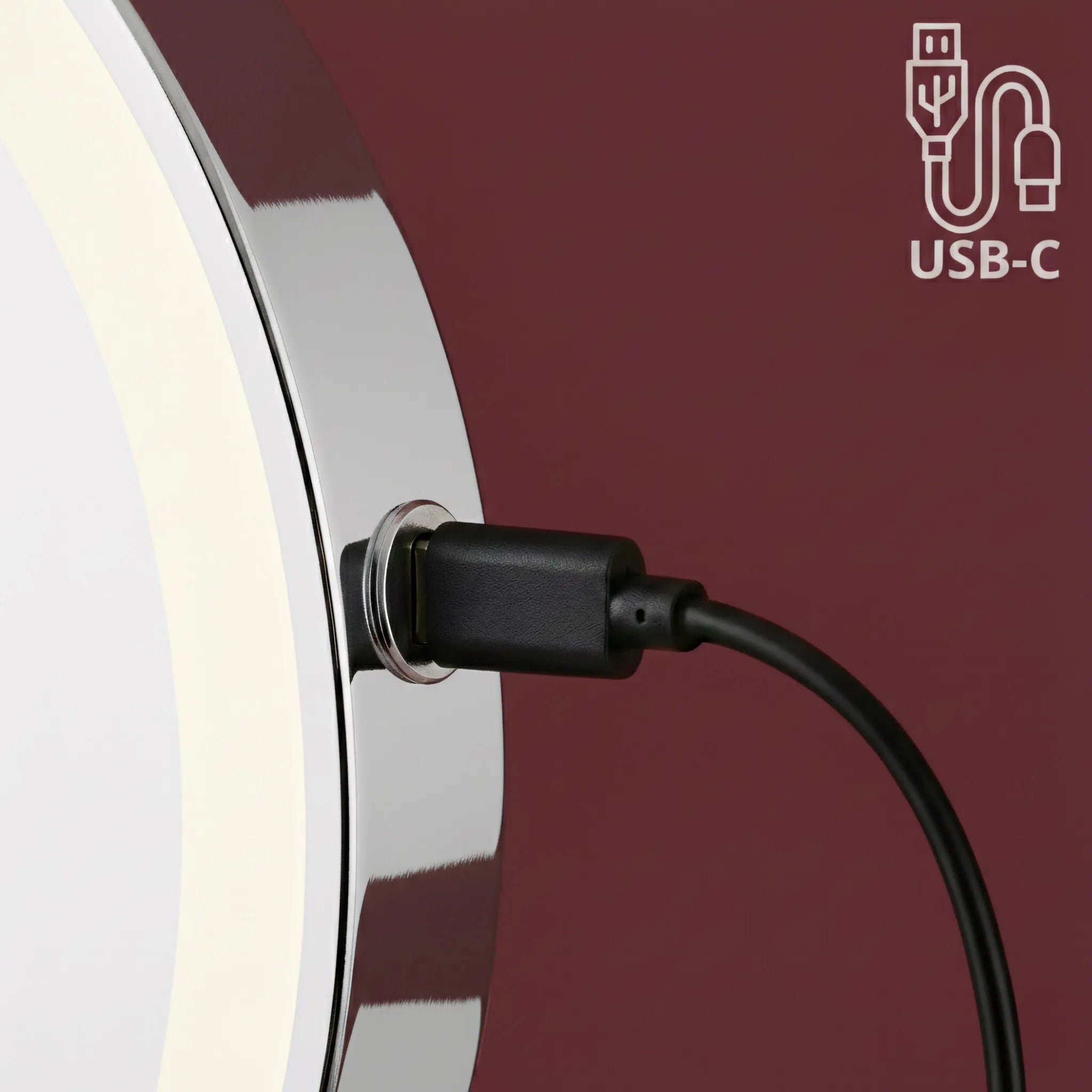 Zrkadlo LED Glow Chrome  8
