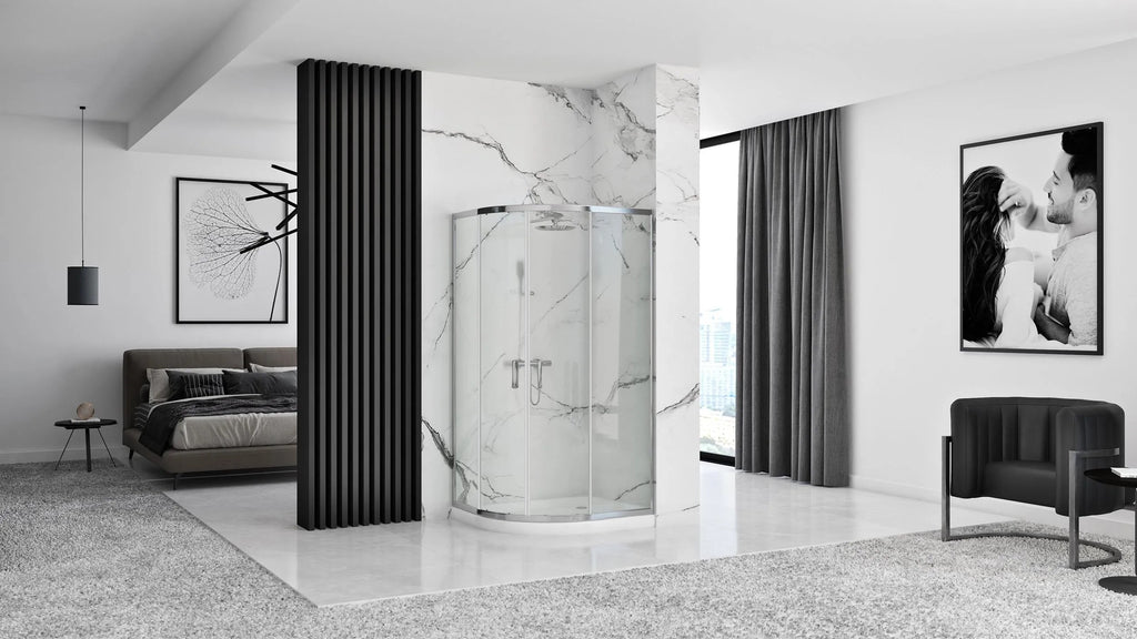Sprchová kabína REA Look Chrome 80x80 Bez sprchovej vaničky 8