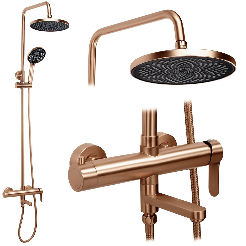 Sprchový Set Rea Arcos brush copper  10