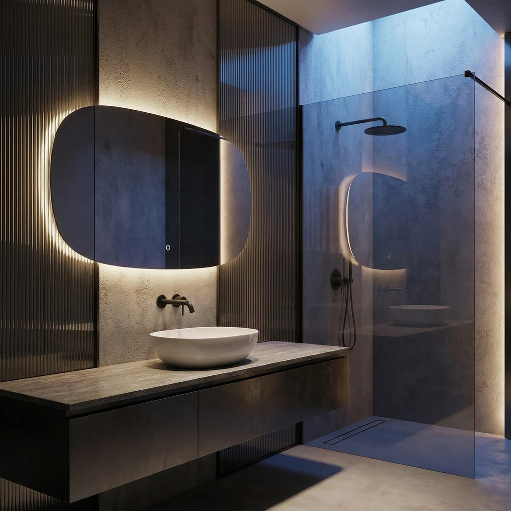 Zrkadlo LED 100x60cm TOP-4  9