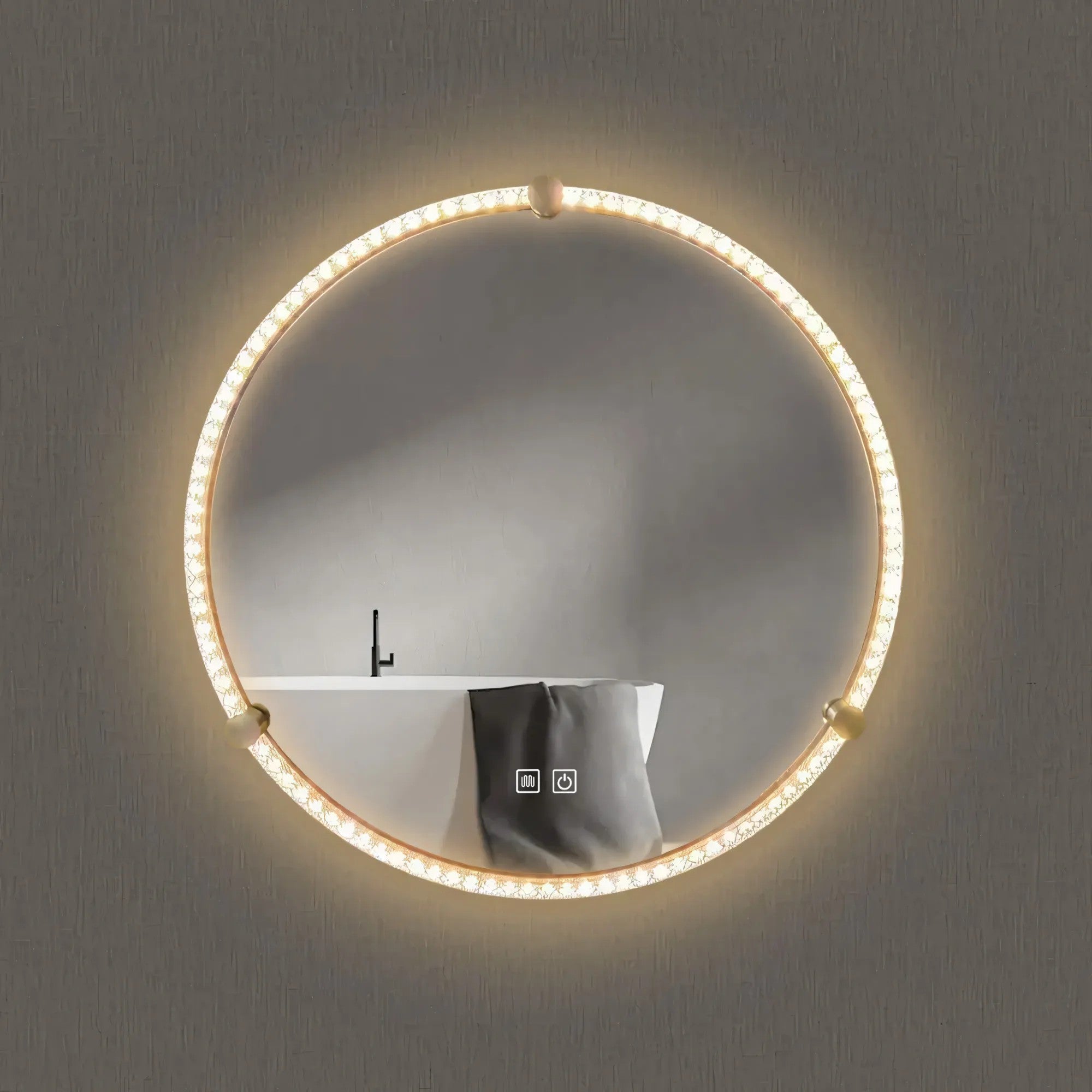 Zrkadlo LED 60cm 106  9
