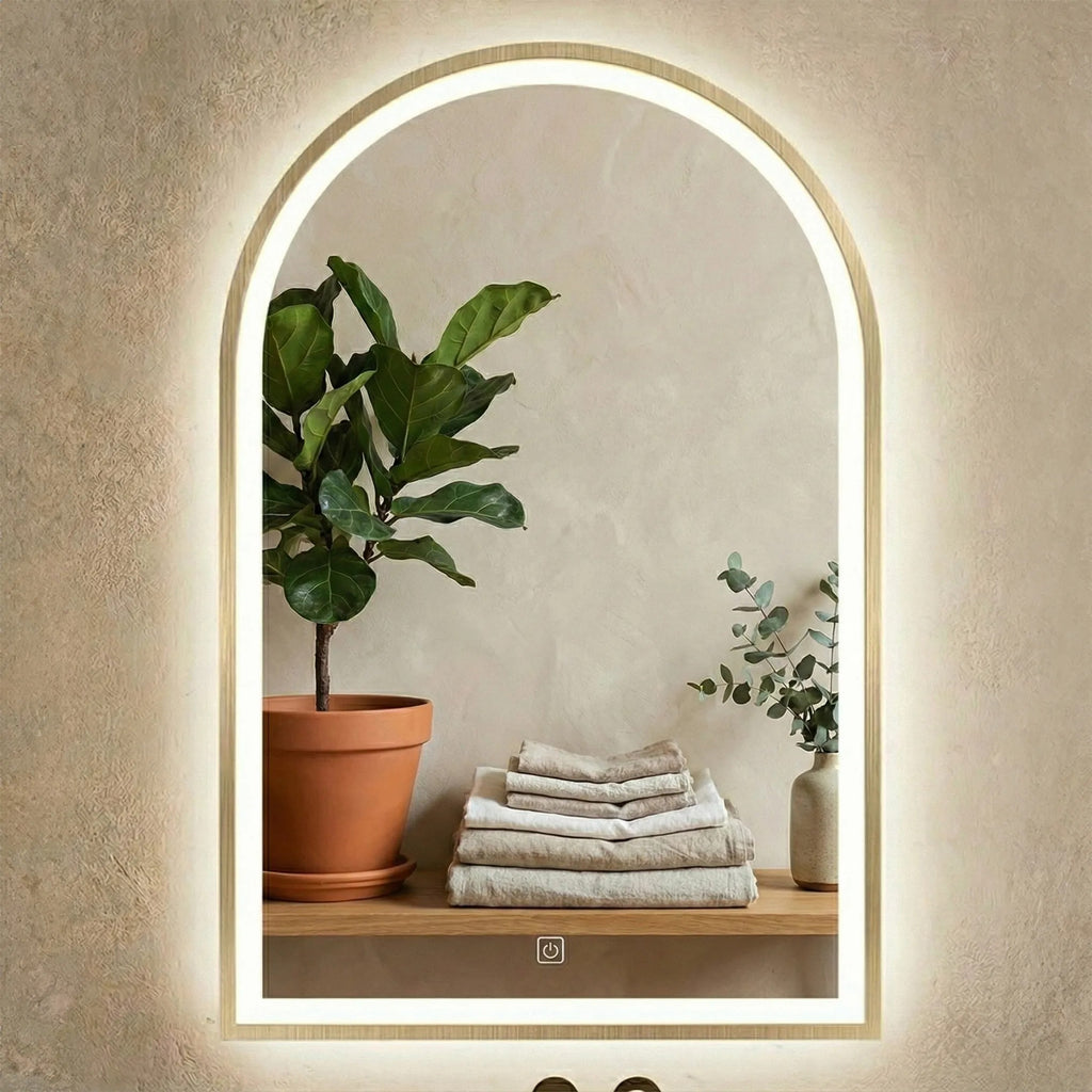 Zrkadlo LED 60x100cm DART GOLD  9
