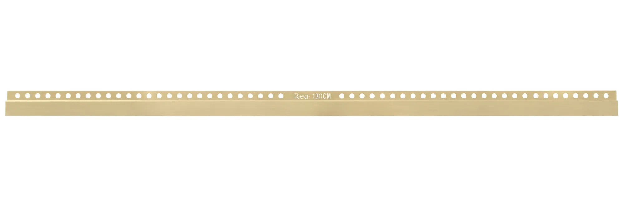 Predná lišta sprchovej vaničky 130 cm zlatá  9