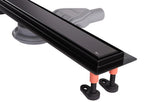 Odtokový žľab REA Neox Superflow Black 60  9